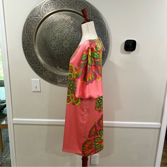 NWT $328 Trina Turk LUV dress in pink - Size 12 - Picture 8 of 11